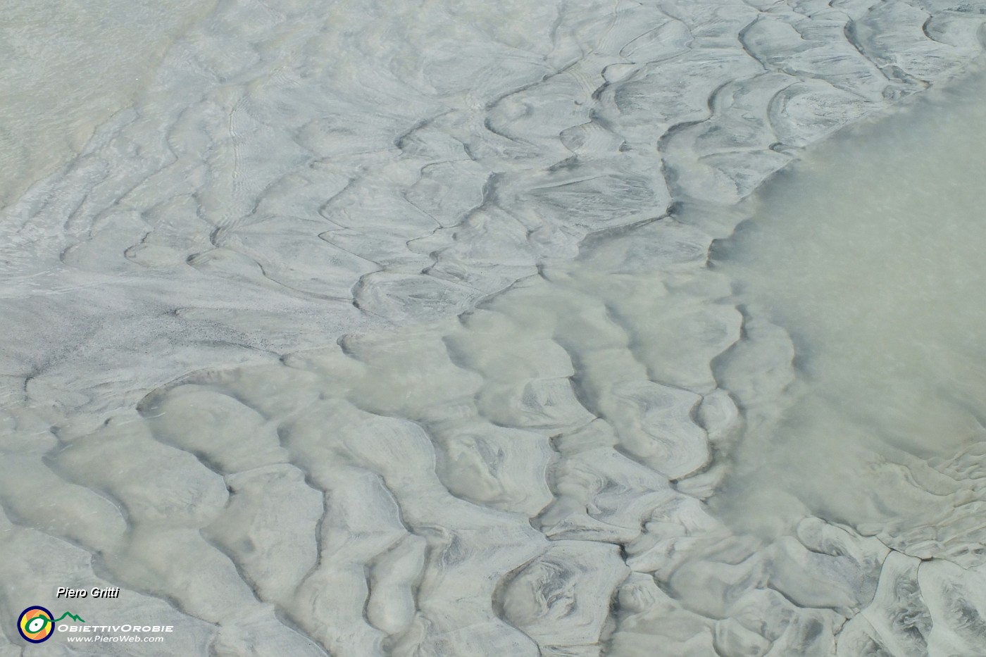 78 Il loess del torrente, sedimento glaciale finissimo.JPG